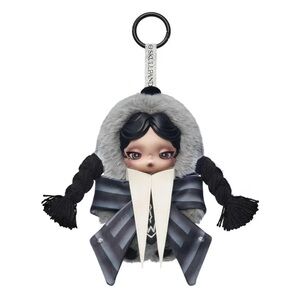 POP MART WEDNESDAY ADDAMS Nevermore Academy Uniform Version Plush Pendant